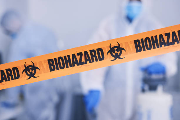Professional Biohazard technician working in Collegeville, MN
